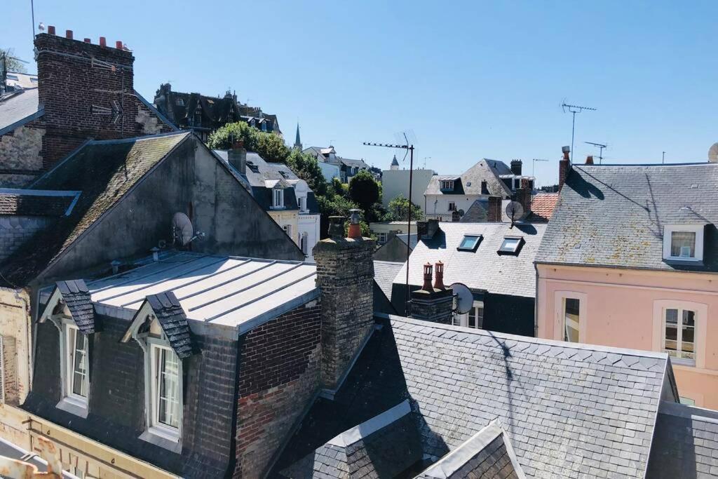 LA HOUPPA, rénové, Trouville-sur-Mer, quartier Bonsecours Exterior foto